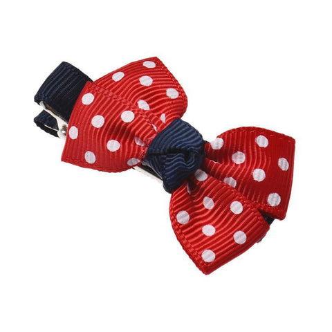 JECKSION Red HairBows Hair Clips 2017 New Fashion Dot for Girls Kids #LSIN JECKSION Red HairBows Hair Clips 2017 New Fashion Dot for Girls Kids #LSIN
