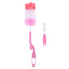 2pcs/set Baby Bottle Brush Nipple Brush 360-degree Rotating Head Cleaning Sponge Cup Brush Kit Color by random - maciej-store 2pcs/set Baby Bottle Brush Nipple Brush 360-degree Rotating Head Cleaning Sponge Cup Brush Kit Color by random - maciej-store