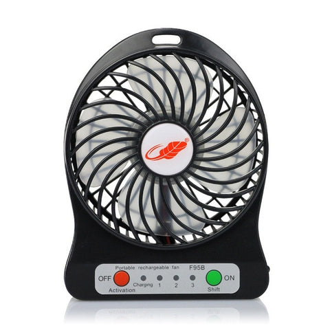 USB Mini Fan Portable Electric Fans LED Portable Rechargeable Desktop Fan Cooling air conditioner portable fan has a battery USB Mini Fan Portable Electric Fans LED Portable Rechargeable Desktop Fan Cooling air conditioner portable fan has a battery