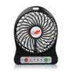 USB Mini Fan Portable Electric Fans LED Portable Rechargeable Desktop Fan Cooling air conditioner portable fan has a battery - maciej-store USB Mini Fan Portable Electric Fans LED Portable Rechargeable Desktop Fan Cooling air conditioner portable fan has a battery - maciej-store