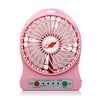 USB Mini Fan Portable Electric Fans LED Portable Rechargeable Desktop Fan Cooling air conditioner portable fan has a battery - maciej-store USB Mini Fan Portable Electric Fans LED Portable Rechargeable Desktop Fan Cooling air conditioner portable fan has a battery - maciej-store