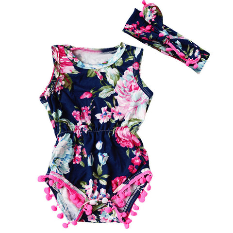 Girls Romper flower Printed Newborn Toddler Baby Girls Floral Romper Jumpsuit Sunsuit Clothes Set Girls Romper flower Printed Newborn Toddler Baby Girls Floral Romper Jumpsuit Sunsuit Clothes Set