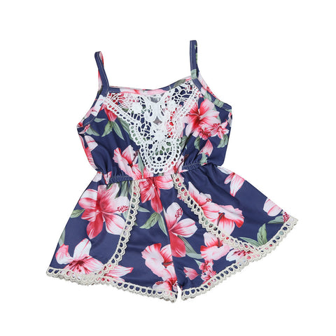 Baby girls romper Newborn Infant Baby Girl Sleeveless Floral Lace Romper Sunsuit Jumpsuit Clothes drop shipping Baby girls romper Newborn Infant Baby Girl Sleeveless Floral Lace Romper Sunsuit Jumpsuit Clothes drop shipping