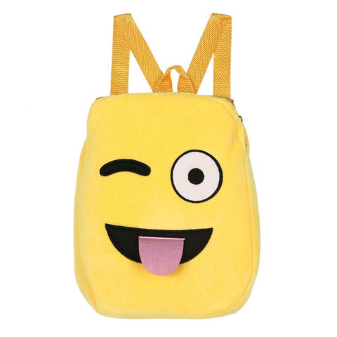 Optional Plush backpack toys for children Cute Emoji Emoticon Shoulder School Child Bag Backpack Satchel Rucksack Optional Plush backpack toys for children Cute Emoji Emoticon Shoulder School Child Bag Backpack Satchel Rucksack