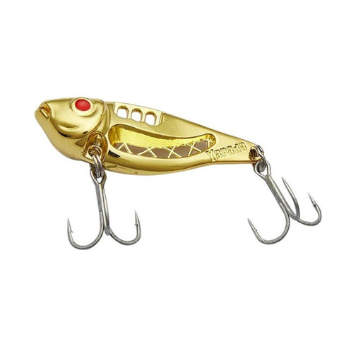 YAPADA 2017 1PC Newest Metal Road Bait Flutter VIB 303 Space 3 Color Fishing Bait with Treble Hooks Fishing Lures #ES YAPADA 2017 1PC Newest Metal Road Bait Flutter VIB 303 Space 3 Color Fishing Bait with Treble Hooks Fishing Lures #ES