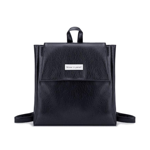 2016 New Arrival Black PU Leather Backpack Women Shoulder Rucksack School Bags for Teenage Girls Brand Sac A Dos Femme 2016 New Arrival Black PU Leather Backpack Women Shoulder Rucksack School Bags for Teenage Girls Brand Sac A Dos Femme