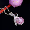 BEST SELLER - Silver Crystal Drop Shape Necklace - maciej-store BEST SELLER - Silver Crystal Drop Shape Necklace - maciej-store