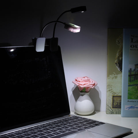 For Kindle For Notebook Reading Light LED Book Light Table Lamp Desk Lamp Mini Flexible Clip On Book DC6V - maciej-store