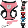 New Soft Breathable Air Nylon Mesh Puppy Dog Pet Cat Harness and Leash Set - maciej-store