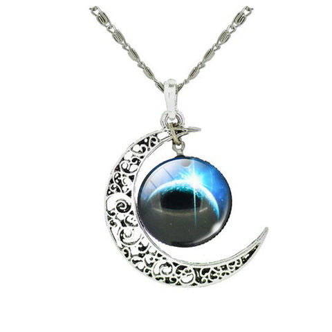 2015 Latest Popular Best-selling Men Women Star Moon  Time Pendants - maciej-store