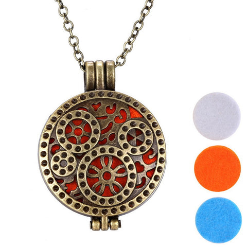 Fashion Personality Aromatherapy Diffuser Necklace European and American Style Necklace Jewelry