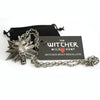 The Witcher 3 Wild Hunt Wolf Head Medallion Necklace - maciej-store