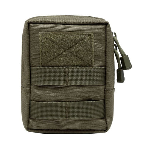 1000D Outdoor Military Tactical Waist Bag Multifunctional EDC Molle Tool Zipper Waist Pack Accessory Durable Belt Pouch