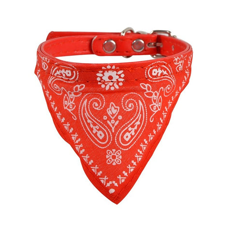 New Qualified New Adjustable Pet Dog Puppy Cat Neck Scarf Bandana hot Collar Neckerchief Levert honden halsband mascotasTC71 - maciej-store