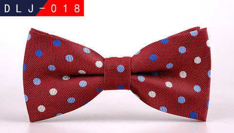 GUSLESON New Design Mens Bow Tie Brand Male Polka Dot Bowtie Necktie Business Wedding Neckties Bowtie Vestidos Gravata Borboleta - maciej-store