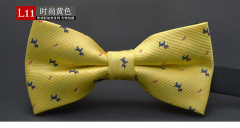 GUSLESON NEW Dot Bow Tie Wedding Bowtie Noeud Papillon Boys & Girls Polyester Silk Pajaritas Cravat Bowties Female Male Neckwear - maciej-store