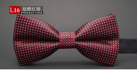 GUSLESON NEW Dot Bow Tie Wedding Bowtie Noeud Papillon Boys & Girls Polyester Silk Pajaritas Cravat Bowties Female Male Neckwear - maciej-store