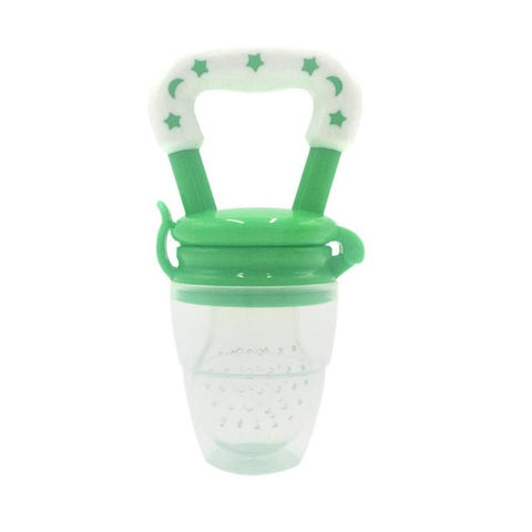 Baby Silcone Feeding Nipple Pacifier Fresh Food Feeder Dummy Fruits Nibbler Soother Bottle Clip Chain