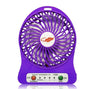 USB Mini Fan Portable Electric Fans LED Portable Rechargeable Desktop Fan Cooling air conditioner portable fan has a battery - maciej-store