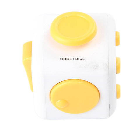 11patterns Squeeze Fun Fidget Cube Toy Dice Anxiety Attention Anti stress Puzzle Magic Relief Adults Funny Fidget Toys - maciej-store