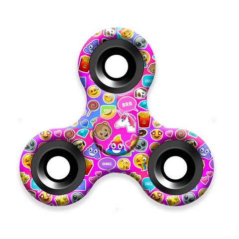 Fidget spinner Emoji Fidget Hand Finger Spinner EDC Focus Stress Reliever Toys Camouflager Toys finger spinner