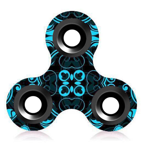 Fidget spinner camouflage Hand Spinner Tri Fidget Tri-Spinner 3D EDC Ball Focus Toy For Kids Adult finger spinner toy drop ship