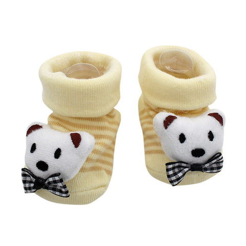 Baby socks Cartoon Newborn Baby Girls Boys Anti-Slip Socks Slipper Shoes Boots Kids sock - maciej-store