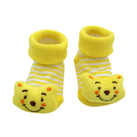 Baby socks Cartoon Newborn Baby Girls Boys Anti-Slip Socks Slipper Shoes Boots Kids sock - maciej-store