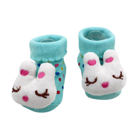 Baby socks Cartoon Newborn Baby Girls Boys Anti-Slip Socks Slipper Shoes Boots Kids sock - maciej-store