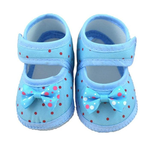 Baby girls shoes Bowknot Boots Soft Crib Shoes