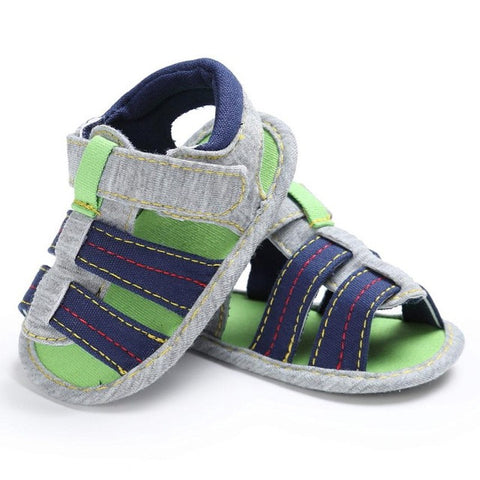 Baby Boys Shoes Sandals Summer Toddler Canvas Infant Kids Girl boys Soft Sole Crib Toddler Newborn Sandals Shoes for boys