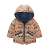 2016 New Sale Regular Cotton Broadcloth 100% Winter Jacket Children Jacket for Winter Clothes Christmas Hooded Kids Warm Coats - maciej-store