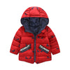 2016 New Sale Regular Cotton Broadcloth 100% Winter Jacket Children Jacket for Winter Clothes Christmas Hooded Kids Warm Coats - maciej-store