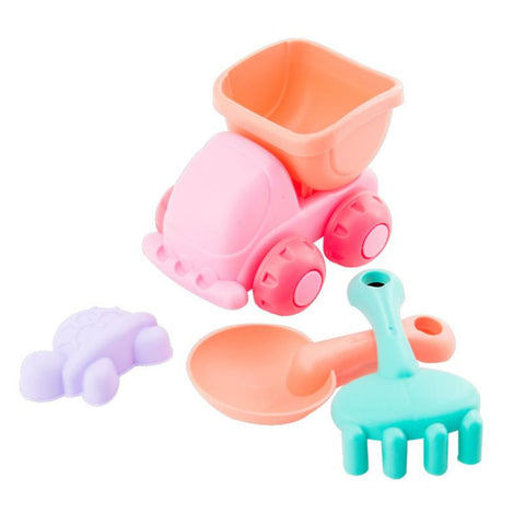 Nice Beach Castle Bucket Spade Shovel Play water beach toys 4pcs set Beach toys for kids sand water Summer children beach toy