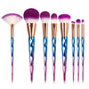 Hot Selling GUJHUI 8PCs Brush Professional  Makeup Brushes Set Cosmetic Complete Eye Kit + Case Brush Makeup Tool Quality High - maciej-store