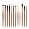 Makeup Brush New 12Pcs Pro Makeup Blush Eyeshadow Blending Set Concealer Cosmetic Make Up Brushes Tool Eyeliner Lip Brushes - maciej-store