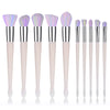 10PCS Makeup Brushes Kit White Clear Foundation Eyebrow Eyeliner Blush Cosmetic Concealer Brushes High Quality maquillaje - maciej-store