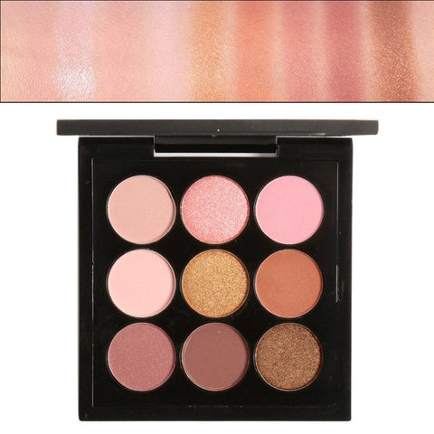 Focallure Eyeshadow Palette 9 Colors Makeup Long Lasting Matte Pearl Shimmer Eye Shadow Cosmetic Tool Makeup Eyeshadow Palette - maciej-store