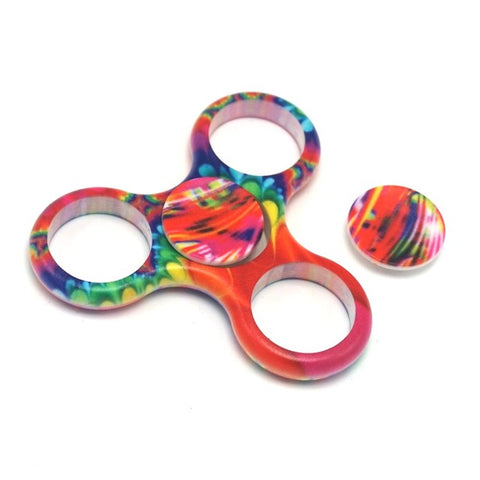 Different Cololfull hand spinner case printing For Autism and ADHD fidget spinner Funny Anti Stress spinner - maciej-store