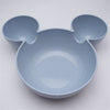 Cartoon baby food set Mickey Wheat Straw baby dish Children 's Rice Bowl Plate Sub - plate Plate Baby  bowl baby kids - maciej-store