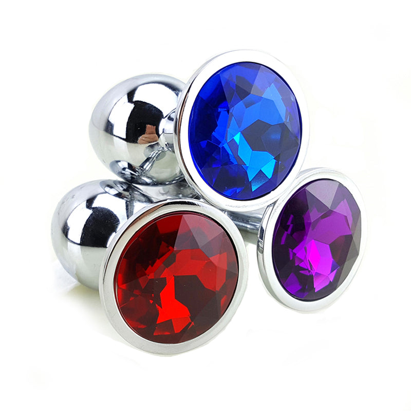 12 Colors Metal Anal Sex Toys For Women & Men, Anal Butt Plugs + Cryst | maciej-store 12 Colors Metal Anal Sex Toys For Women & Men, Anal Butt Plugs + Cryst | maciej-store